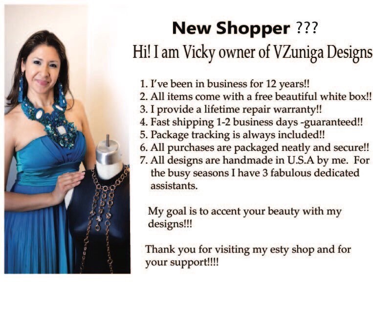 Blue Iridescent Beaded Pendant Necklace, Silver Plated, 30 Inch